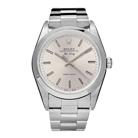 rolex oyster perpetual precision stainless steel|stainless steel rolex oyster perpetual.